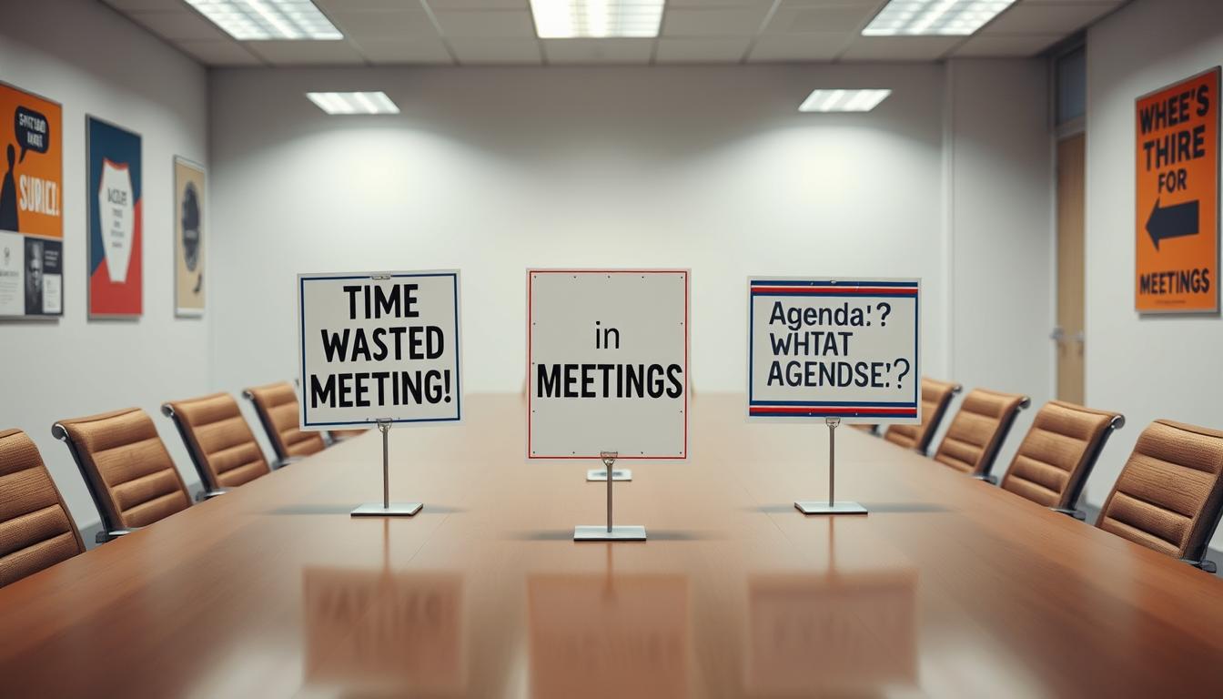 internal meetings productivity signs