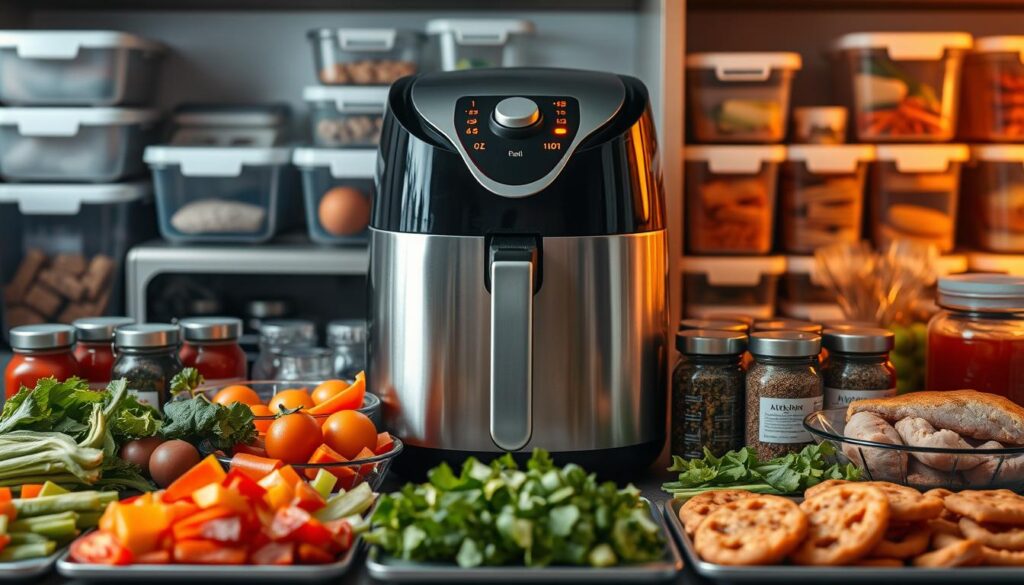 air fryer meal prep
