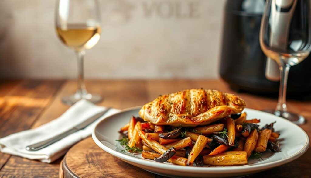 air fryer upscale meals