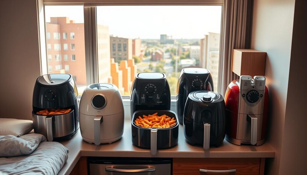 choosing an air fryer for dorm room appliances