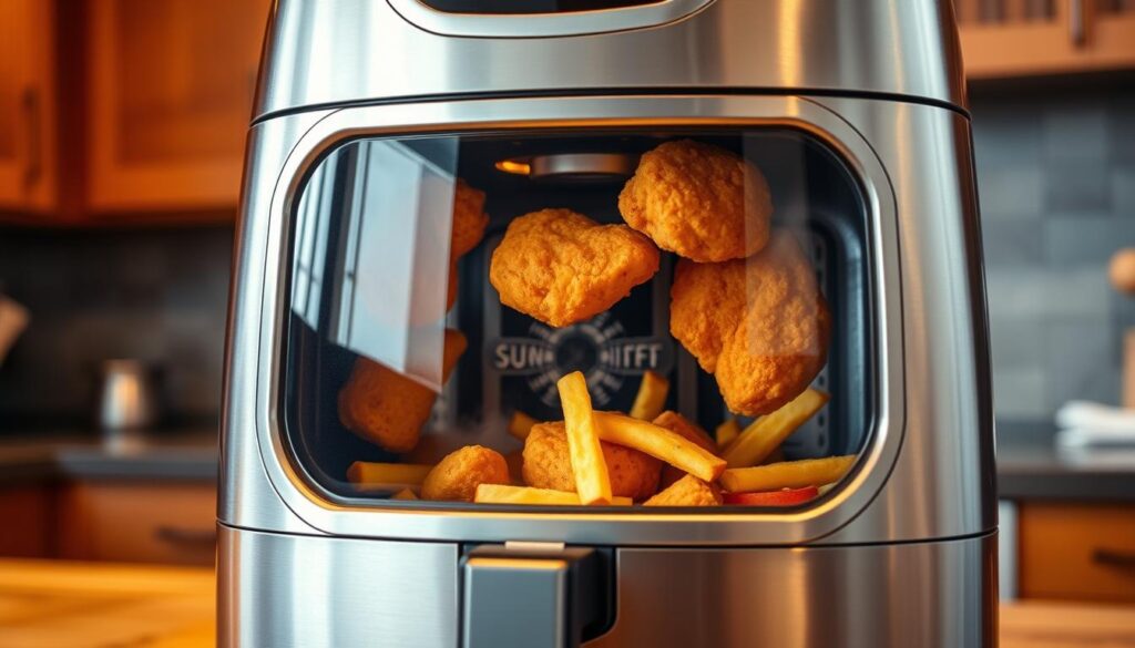 frozen food in air fryer