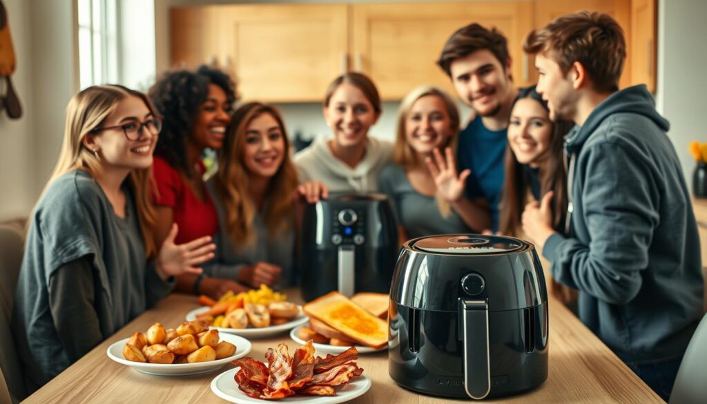 student testimonials on air fryer impact