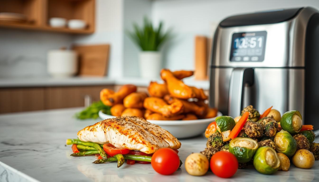 unique air fryer dinner options